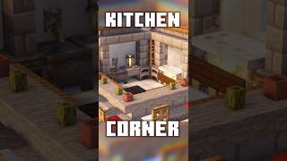 How To Build The BEST Kitchen Minecraft #MinecraftBuilds #MinecraftTutorial #InteriorDesign