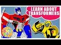 Learn About Transformer&#39;s Characters | Learning Videos for Kids | Cartoon Doo Doo TV
