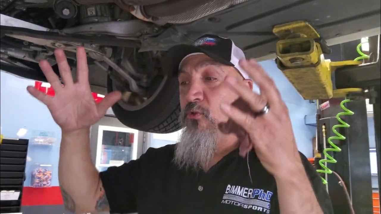 2011 BMW 328i Transmission Service GM 6L45 - YouTube