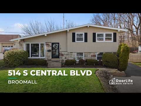 514 S Central Blvd, Broomall, PA home video tour
