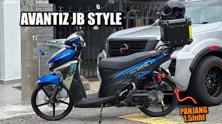 Yamaha AVANTIZ Jb style 🤩 | DIY BUANG air box
