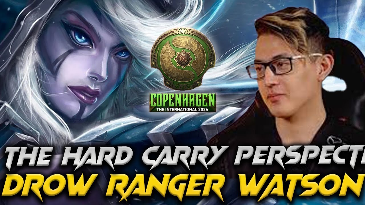Crazy Play Watson Drow Ranger The Hard Carry -The International 2024: Cloud9 VS Talon Dota 2 