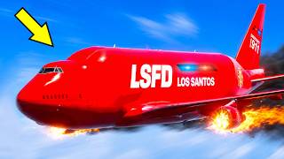 Airplane Crash Compilation: 5 Cinematic Aeroplane Crash Scenes In GTA 5 (#57)