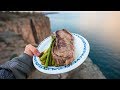 Cooking on a Cliff (Truck Camping Meal)