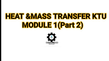 KTU Heat And Mass Transfer Module 1 (part 2) Problems