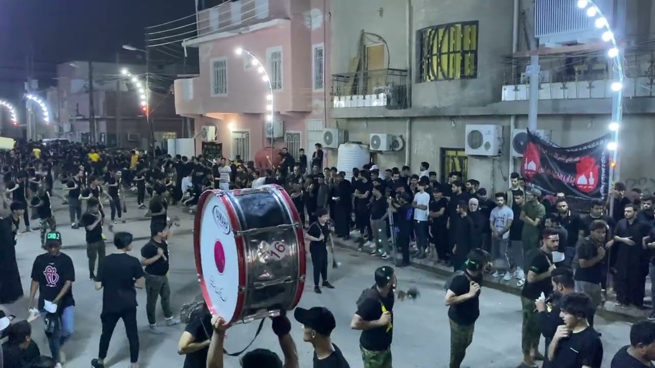 مشترك مله (احمد الدراجي وسيد سعد الجزائري )استعراض يوم 6 محرم الحرام 1444هـ /منطقه الجمهوريه