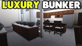 I Made A Luxury Bunker in Bloxburg!