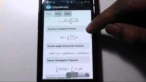 Gyan mathml epub reader