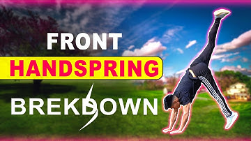 Learn front handspring step by step