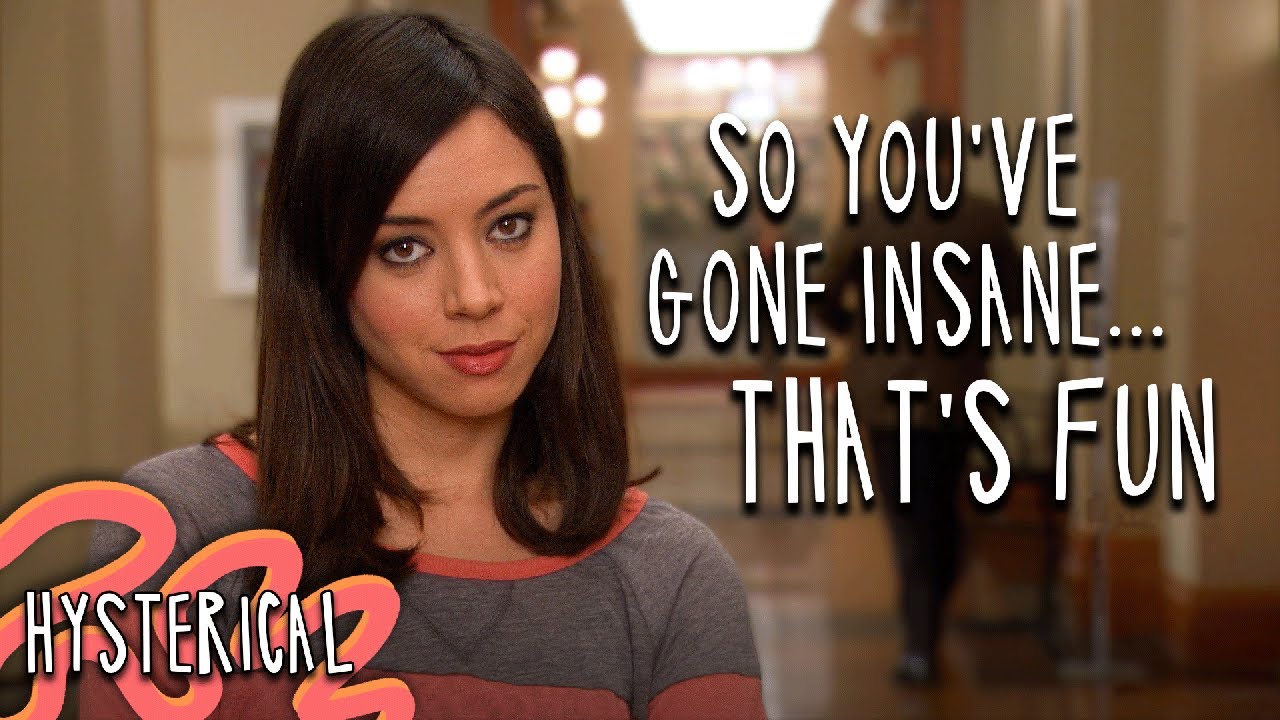 Aubrey Plaza basically playing herself in Parks & Rec | Parks and Recreation | Hysterical