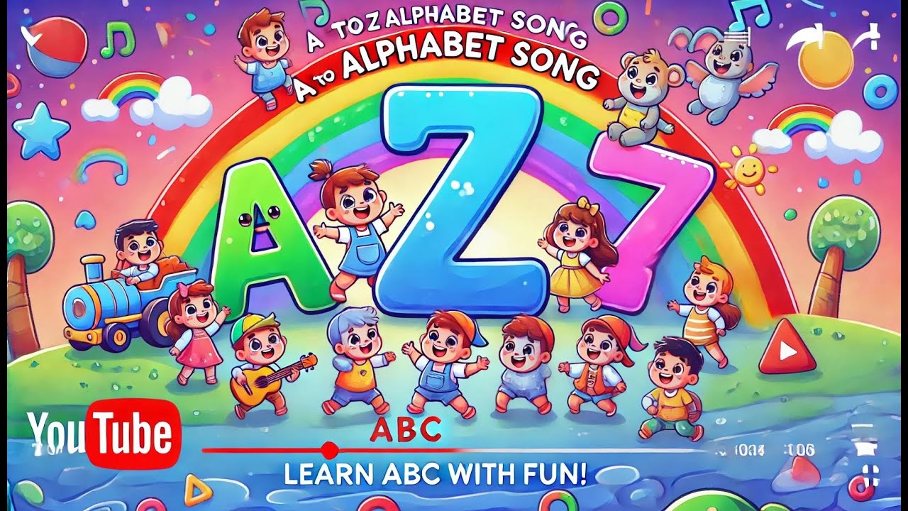 A to Z Alphabet Song for Kids | Learn ABC with Fun Music! 🎶📚 - YouTube