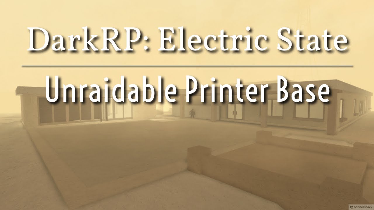 3 Best Places To Hide Printers Electric State Darkrp Roblox By