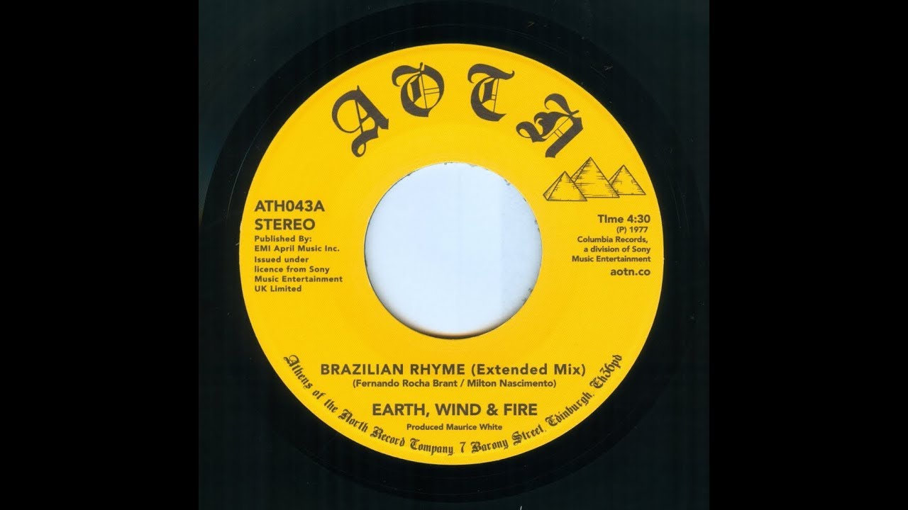 Earth, Wind & Fire /Brazilian Rhyme 7インチ