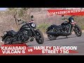 🏍️ Kawasaki Vulcan S vs 🏍️ Harley-Davidson Street 750 | And the best mid-capacity cruiser is...