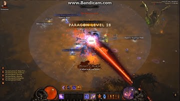 Diablo 3 - RIP Archon Wizard. (Paragon level 28)