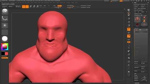 SuperHero Zbrush Timelapse