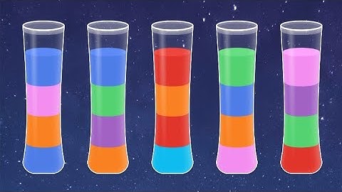 water color puzzle all levels gameplay Android iOS