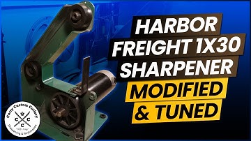 Harbor Freight 1x30 Modified & Tuned