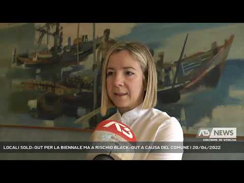 LOCALI SOLD-OUT PER LA BIENNALE MA A RISCHIO BLACK-OUT A CAUSA DEL COMUNE | 20/04/2022