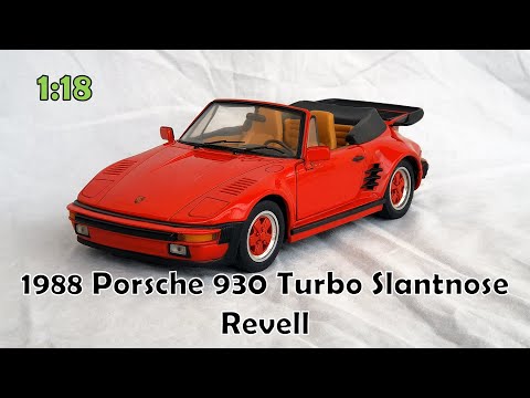 Diecast 1988 Porsche 930 Turbo Slantnose (Revell) 1:18 - YouTube