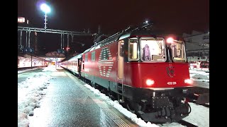 ★ Night cab ride Olten  Läufelfingen  Liestal [winter 2015]