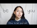 on learning to be yourself