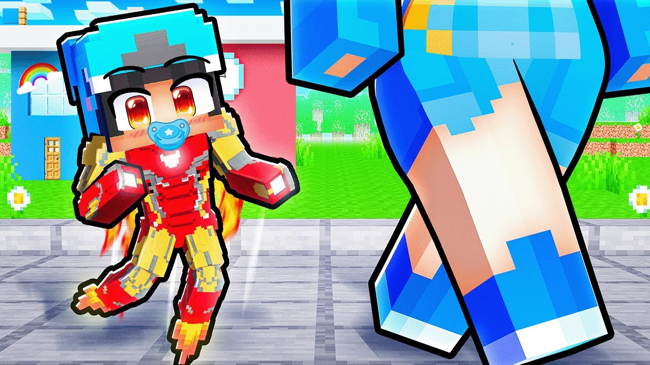 We Turned Into SUPERHERO TOYS In Minecraft!