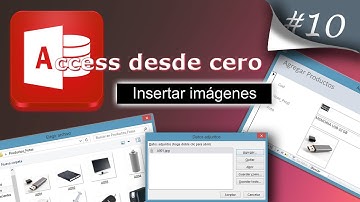 Insertar imágenes en una tabla | Access desde cero #10