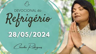 Devocional do Refrigério 28/05/24 | O GRITO DE SUAS EMOÇÕES  | Missionária Cláudia Rodrigues.