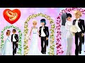 Wrong Wedding Ladybug &amp; Cat Noir Marinette &amp; Adrien Friends Couple in Love Wrong Heads Puzzles