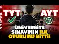 SON DAKİKA! YKS'nin ilk oturumu sona erdi! Milyonlarca öğrenci üniversite hayalleri için ter döktü!