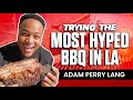 Trying the most hyped bbq in la 225 tomahawk ribs  more at adam perry lang