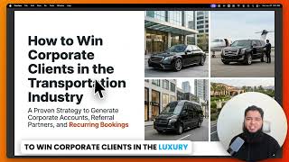 How to Win Corporate Clients in Limo Industry?