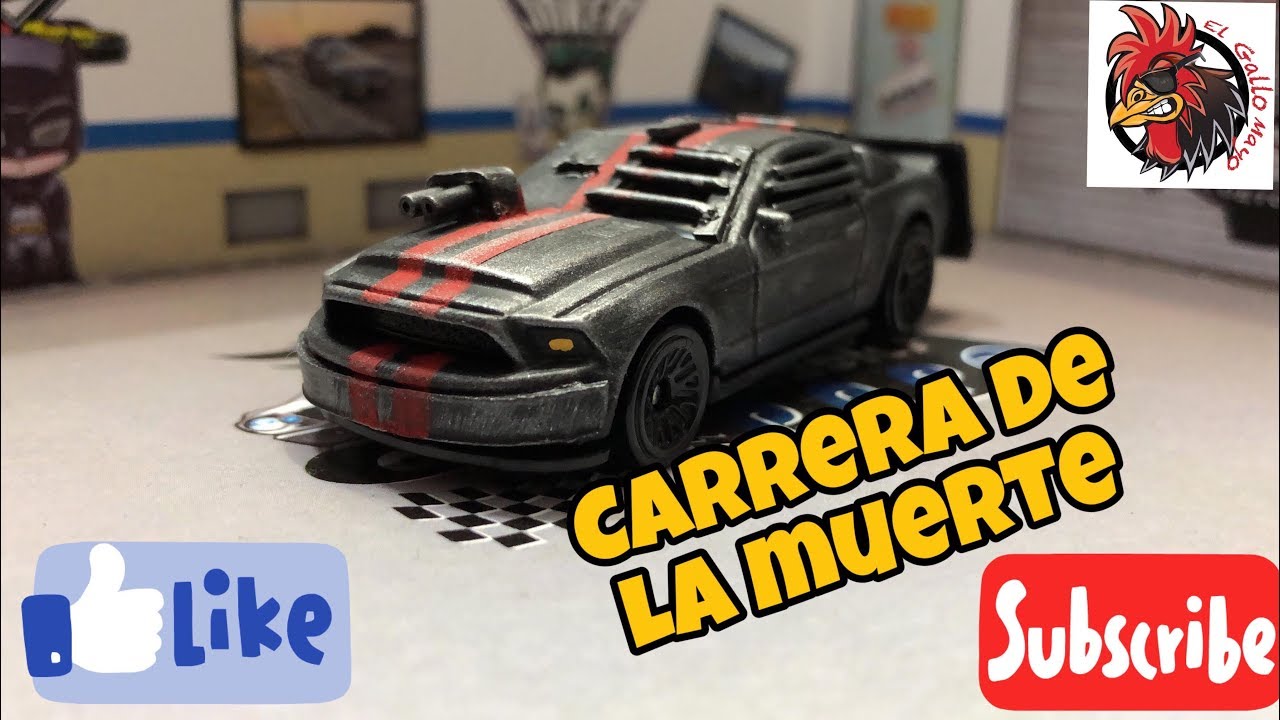 COMO HACER CARRO DE LA CARRERA DE LA MUERTE-EL GALLO MAYO - YouTube