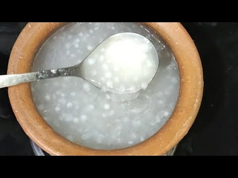 శరీరాన్ని-చల్లబరిచే-ఎనర్జీ-జావ-saggubiyyam-java-recipe-in-telugu---instant-energy-drink---sweet-java