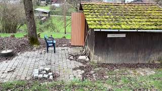 Unsere Gartenhütte Wurde Zerstört