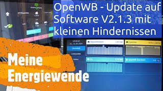 #OpenWB Wallbox  Software Update mit kleinen Hindernissen