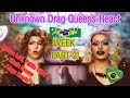 Reacting to Aretuza Lovi, Pabllo Vittar & Gloria Groove - Joga Bunda | Unknown Drag Queens React