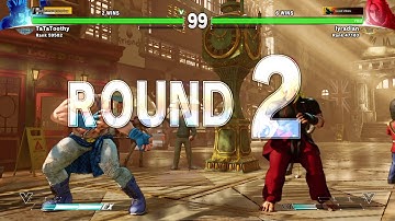 STREET FIGHTER V Lyradian (Alex frame trap?)