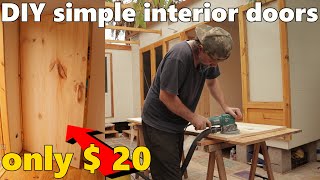 Make a Quick Simple Beautiful Interior Door (S1 Ep40)