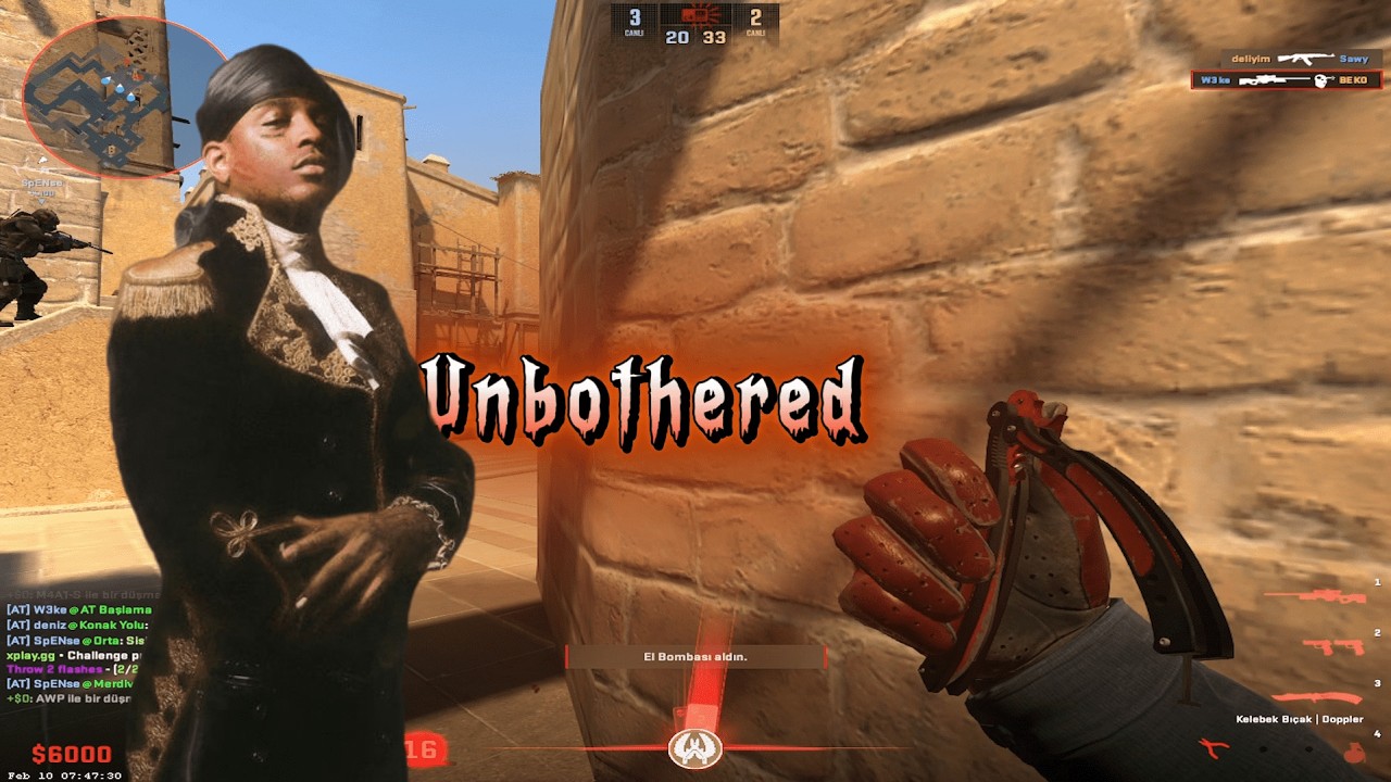 W3ke CS 2 Peek & 𝐔𝐧𝐛𝐨𝐭𝐡𝐞𝐫𝐞𝐝 ✋🏿