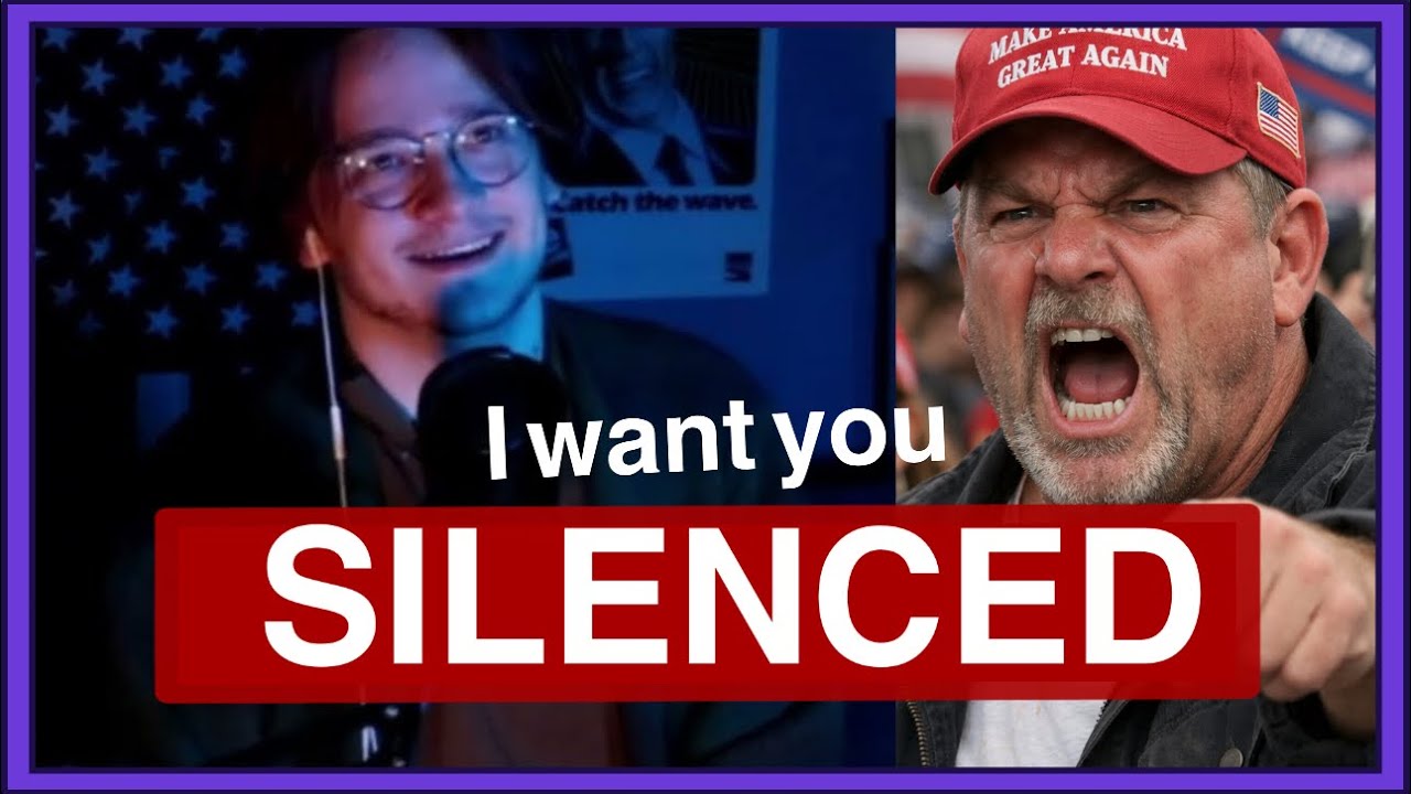 MAGA Crashes Out SO BAD He Wants Me SILENCED YouTube
