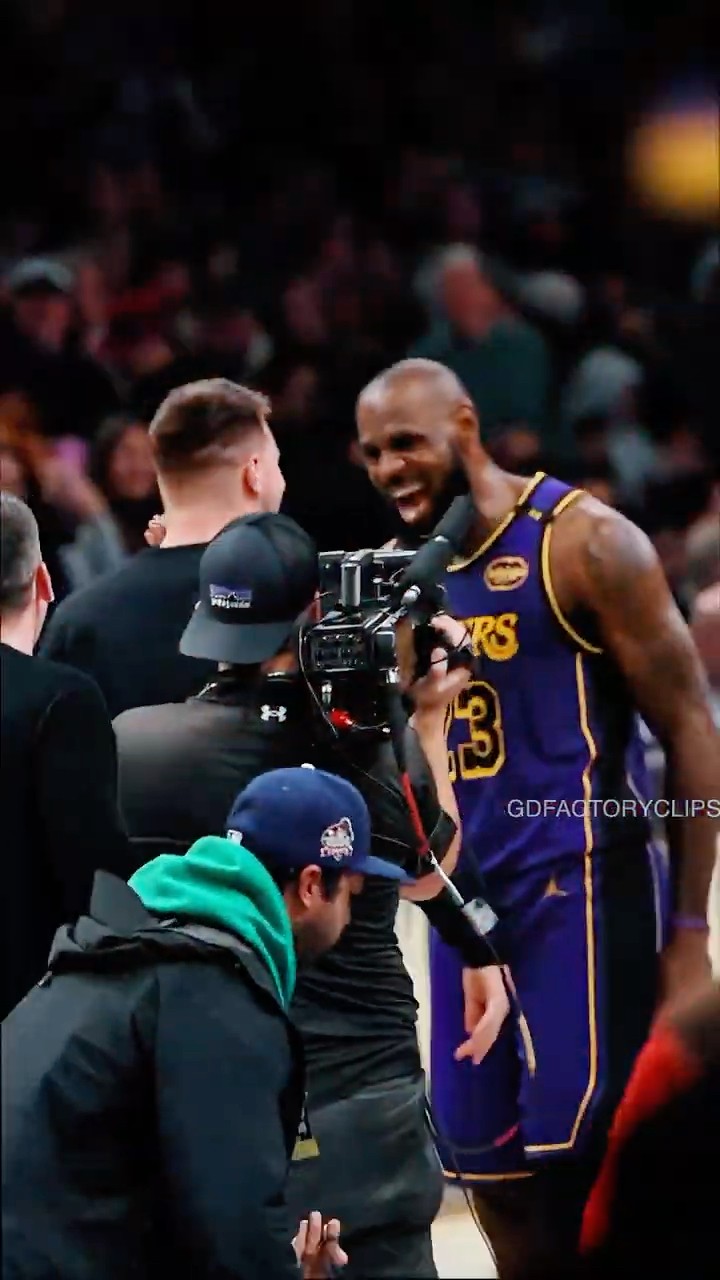 LeBron CAN'T WAIT to play with Luka ??