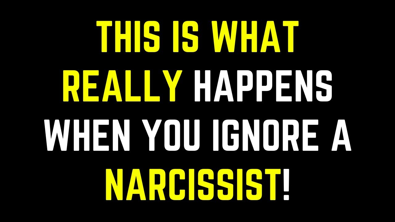 This Is What REALLY Happens When You Ignore a Narcissist! YouTube