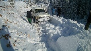 OFF ROAD - NISSAN PATROL VS NIVA VS TERRANO VS FRONTERA 1st JANUARY