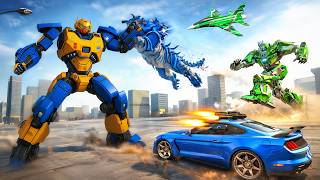 Robot Game Transformation Game - Android Gameplay screenshot 2