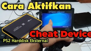 Cara Pasang Cheat Device di PS2 Matrix Harddisk Eksternal / Flashdisk