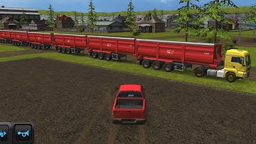 Transports Trolley Attached fs16 | farming simulator 16 gameplay |