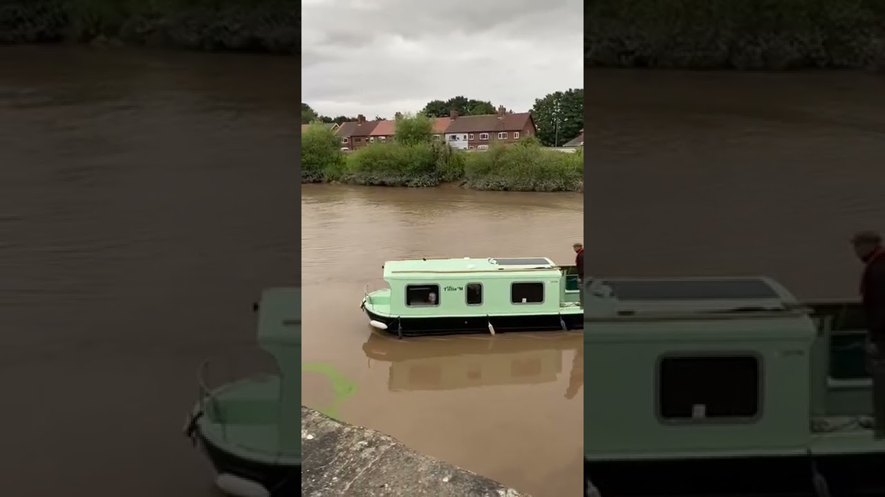 Wilderness Beaver 23 on river Ouse running into Selby Lock 07-22