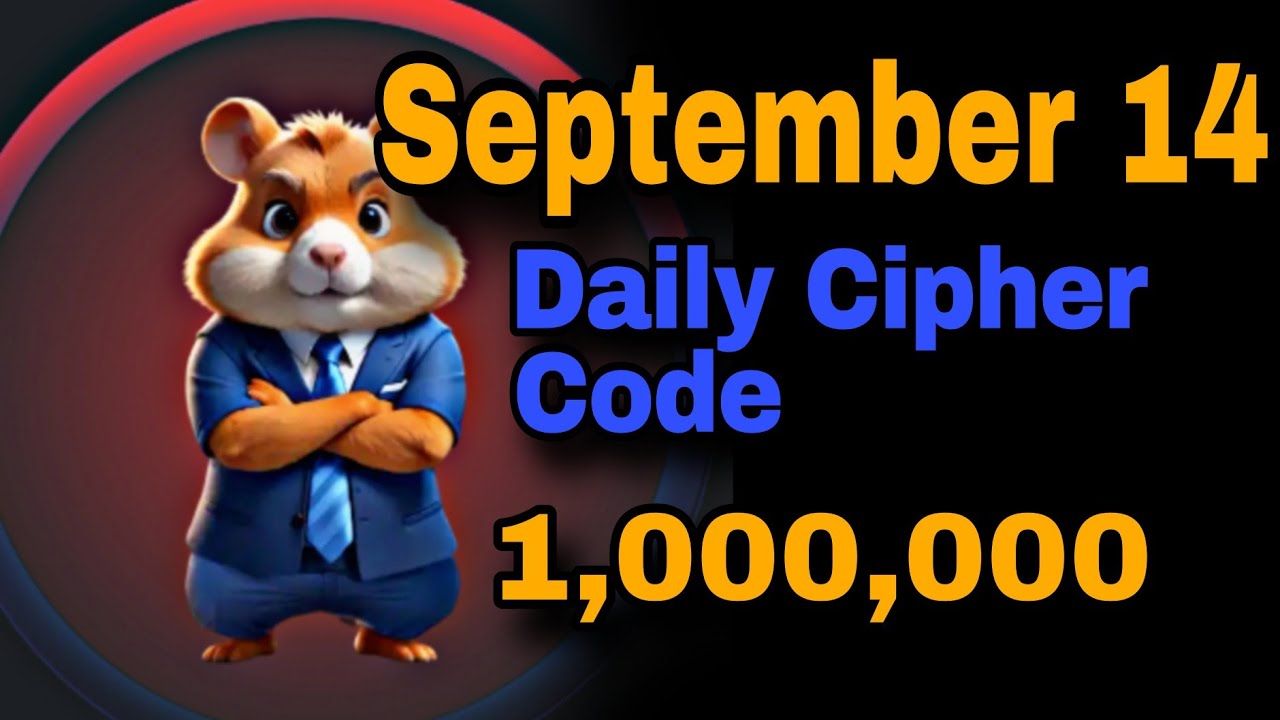 Hamster Kombat Daily Cipher Code Today | 14 September Hamster Kombat Daily Cipher Code